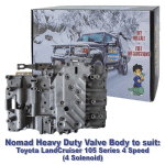 Nomad Heavy Duty Valve Body to suit Toyota LandCruiser 105 Series 4 Speed (4 Solenoid)