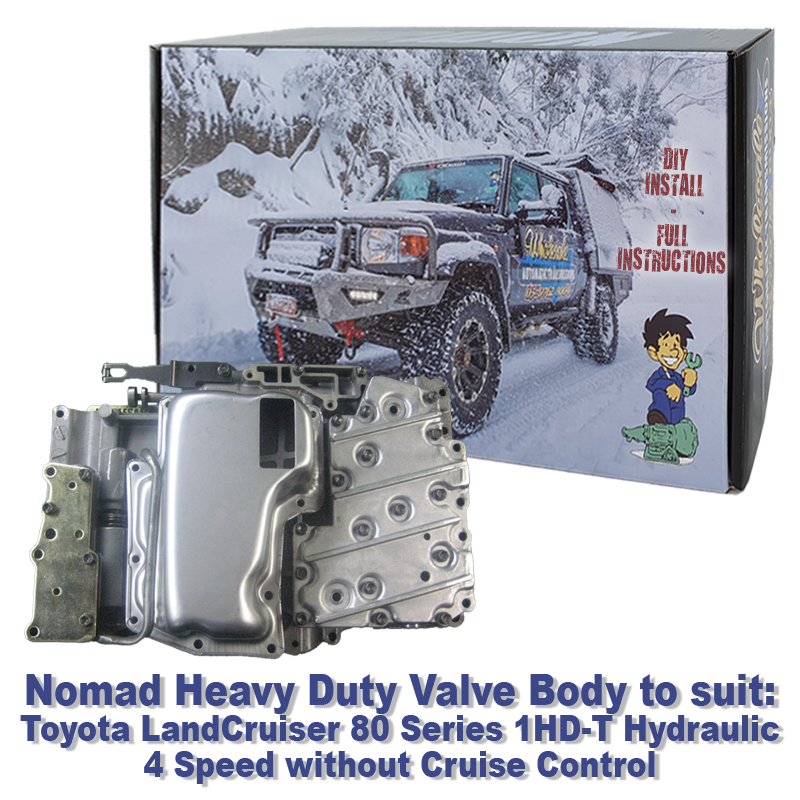 Nomad Toyota LandCruiser 80 Series 1HD-T Hydraulic 4 Speed WITHOUT Cruise Control