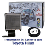 Heavy Duty Transmission Oil Cooler Kit to suit Toyota Hilux with 4 Speed and 5 Speed Auto