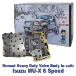 Nomad Heavy Duty Valve Body to suit Isuzu MU-X 6 Speed