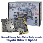 Nomad Heavy Duty Valve Body to suit Toyota Hilux 6 Speed (Non-Hybrid)