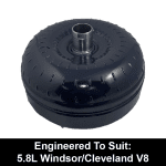 Billet Heavy Duty Torque Converter suit Ford E4OD 4 Speed behind 5.8L Windsor/Cleveland V8(Exchange)
