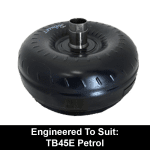 Billet Heavy Duty Torque Converter to suit Nissan RE4 4 Speed behind a TB45E Petrol