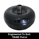 Billet Heavy Duty Torque Converter to suit Nissan RE4 4 Speed behind a TB48E Petrol