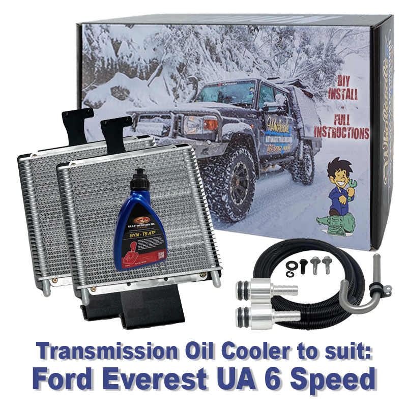 Ford Everest 6 Speed Transmission Cooler (DIY Installation Box) & Fluid