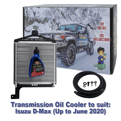 Isuzu D-Max (Up to June 2020) Transmission Cooler (DIY Installation Box) & Fluid