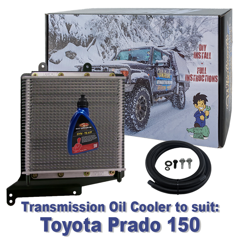 Toyota Prado 150 Transmission Cooler (DIY Installation Box) & Fluid