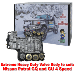 Extreme Heavy Duty Valve Body to suit Nissan Patrol GQ and GU 4 Speed