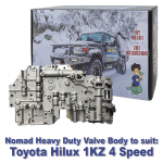 Nomad Heavy Duty Valve Body to suit Toyota Hilux 1KZ 4 Speed
