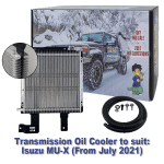Dual External Oil Cooler Kit to suit Isuzu MU-X with 6 Speed Auto (from July 2021)