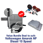 Bundle Deal - VW Amarok NF Diesel 10 Speed: Trans Cooler, Cast Pan, Analogue Temp Gauge