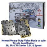 Nomad Heavy Duty Valve Body to suit Toyota Land Cruiser 76, 78 & 79 Series 2.8L 6 Speed